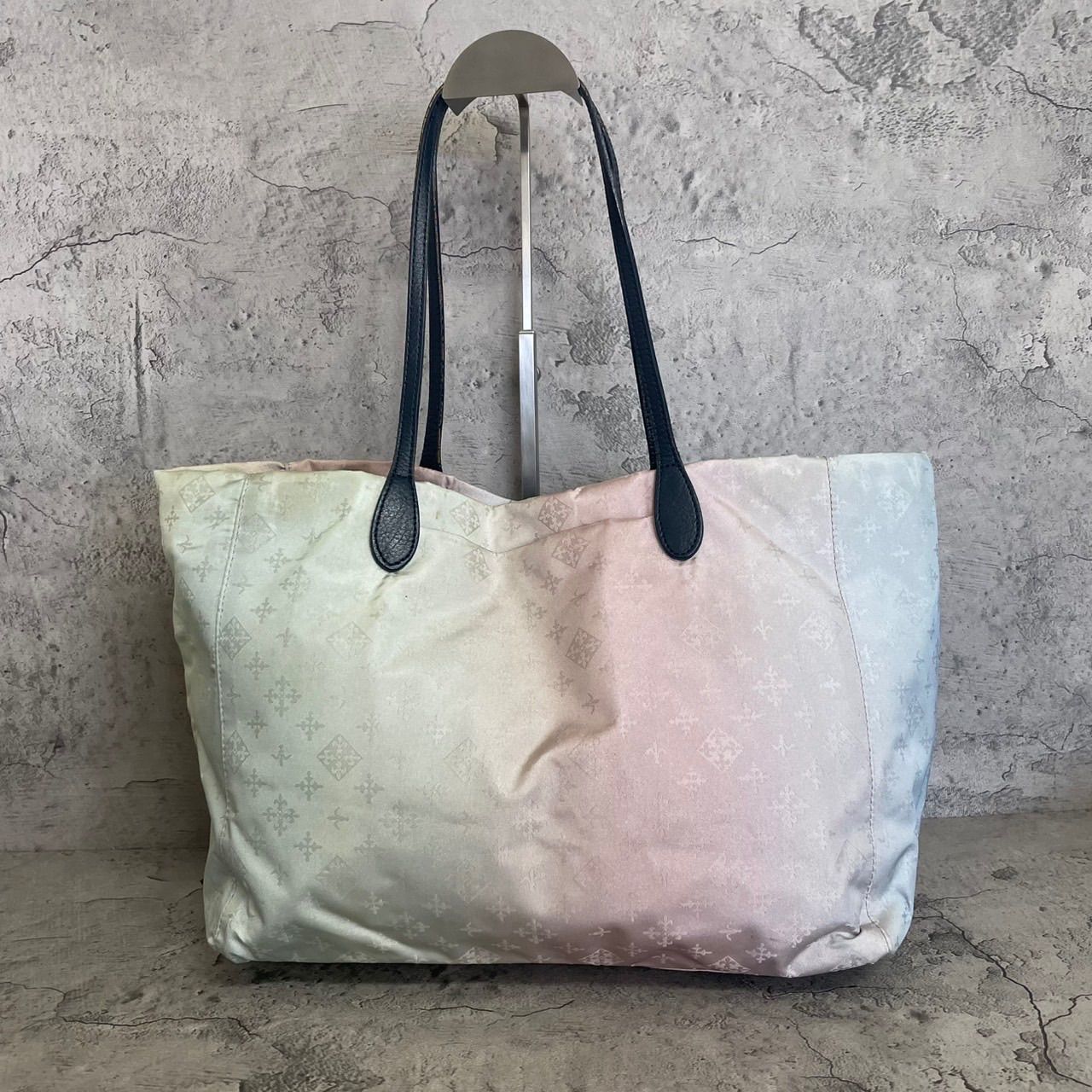 良品 A4可 russet ラシット トートバッグ モノグラム グラデーション 