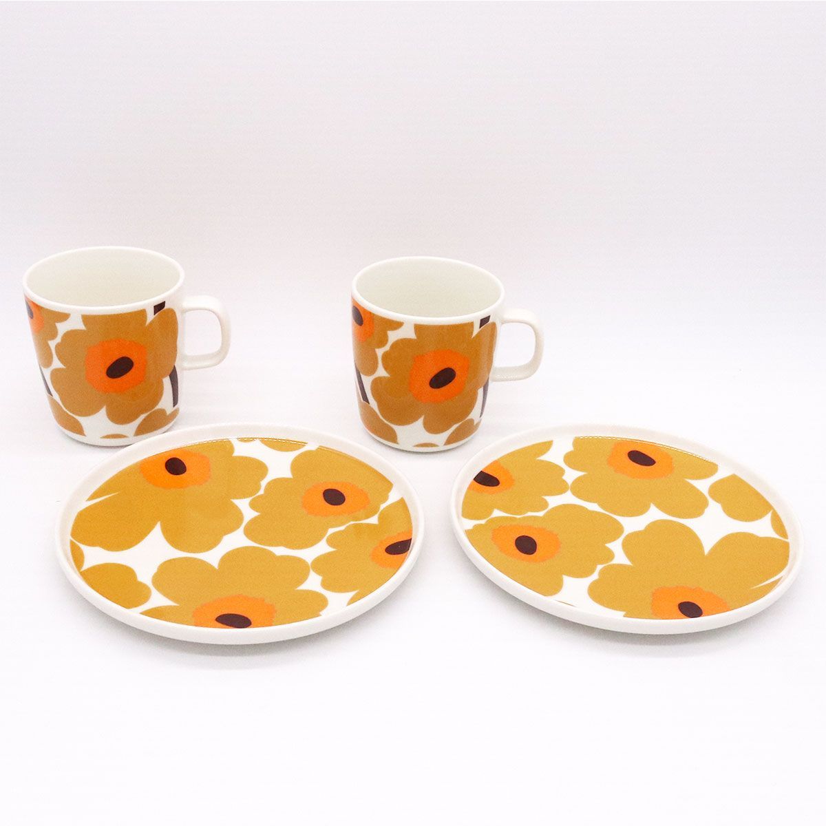 マリメッコ ウニッコ マグカップ 400ml ＆ プレート 20cm ペアセット