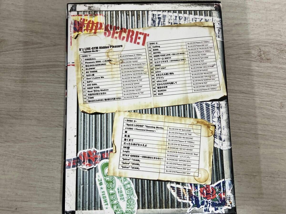 DVD B'z LIVE-GYM Hidden Pleasure~Typhoon No.20~ - メルカリ