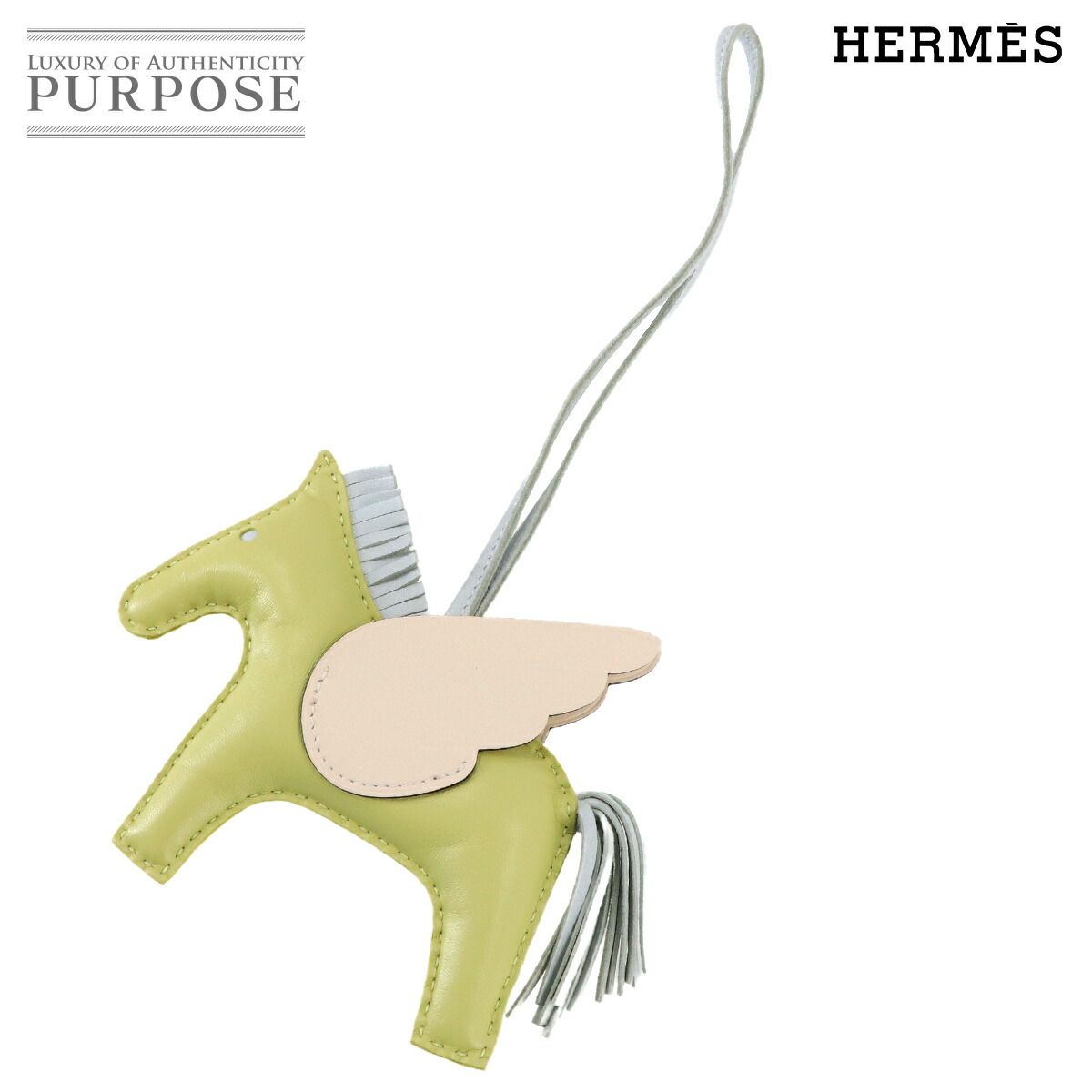 未使用 展示品 エルメス HERMES ロデオ ペガサス MM バッグ チャーム