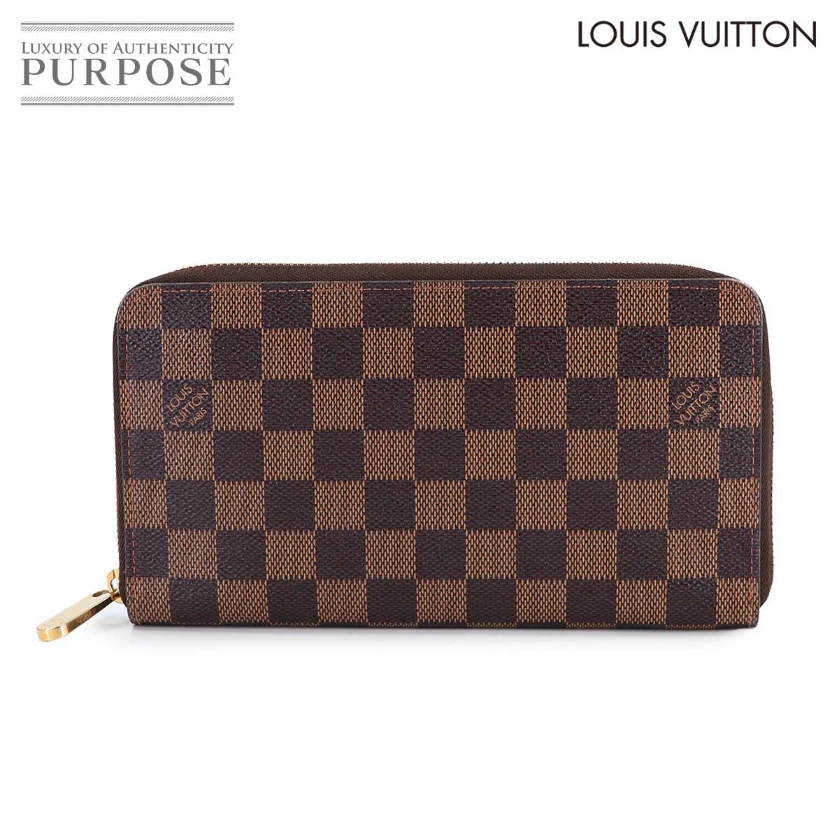 美品 ルイ ヴィトン LOUIS VUITTON ダミエ ジッピー オーガナイザー