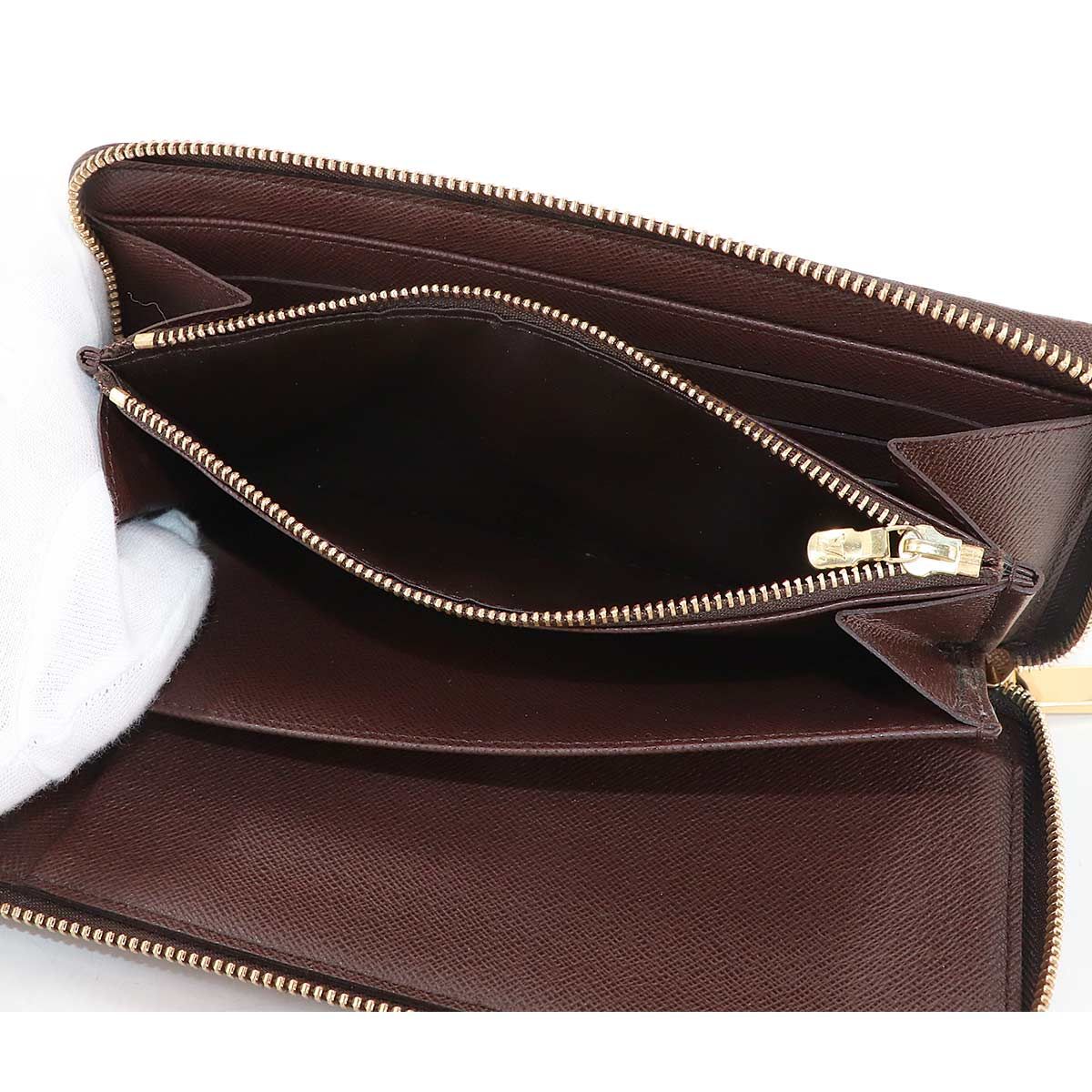 美品 ルイ ヴィトン LOUIS VUITTON ダミエ ジッピー オーガナイザー