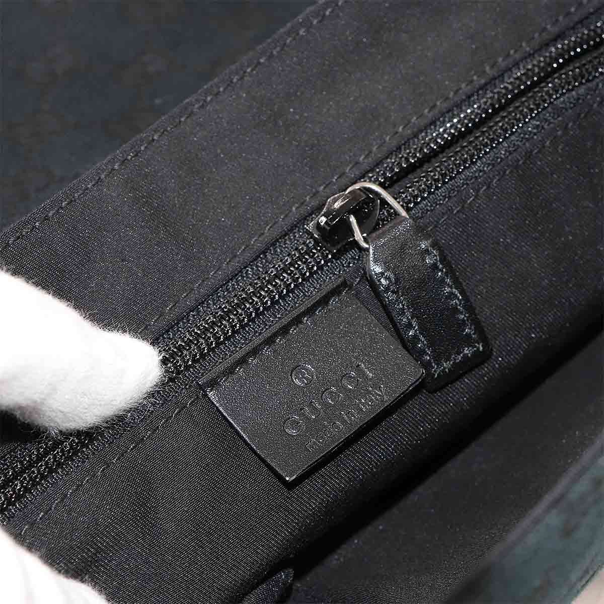 美品 グッチ GUCCI GGキャンバス メッセンジャー ショルダー バッグ