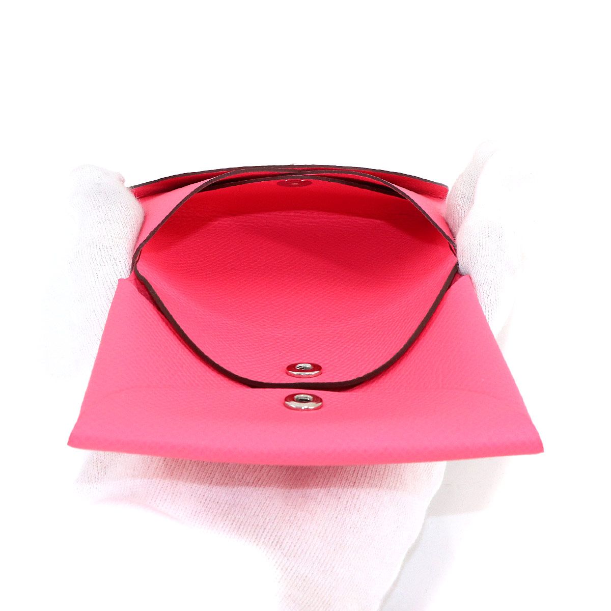 未使用 展示品 エルメス HERMES カルヴィ デュオ カードケース