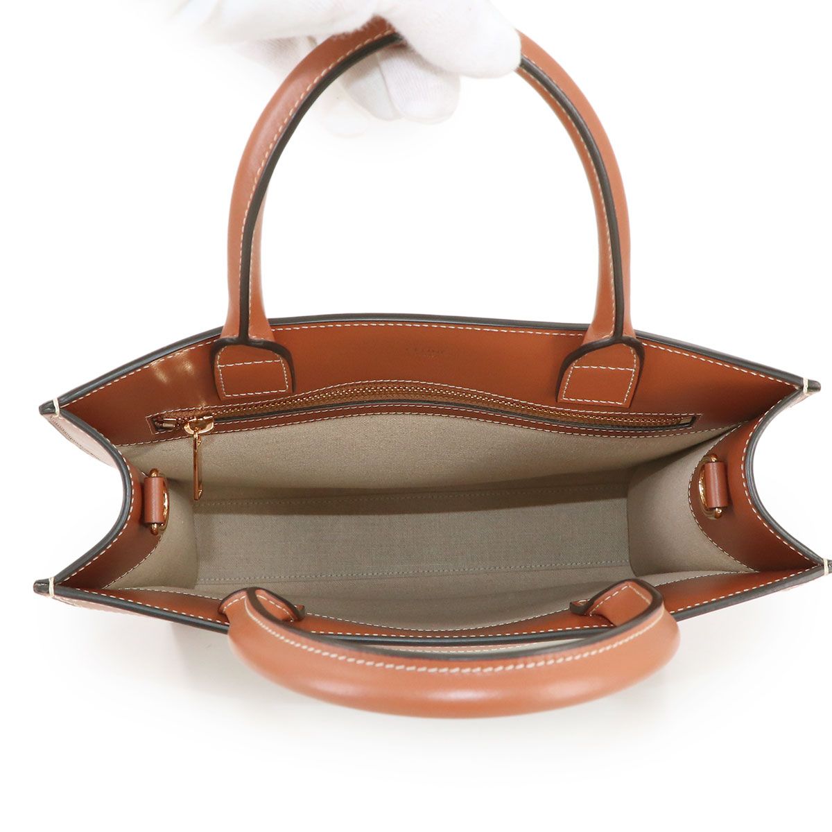 未使用 展示品 セリーヌ CELINE スモール バーティカル カバ 2way 