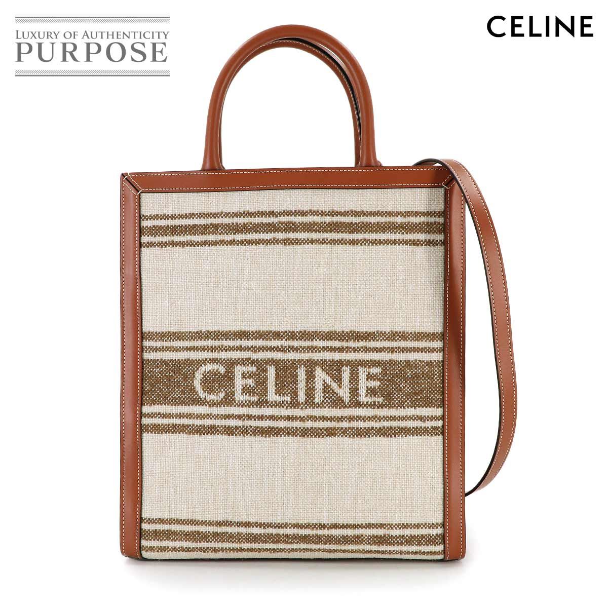 未使用 展示品 セリーヌ CELINE スモール バーティカル カバ 2way