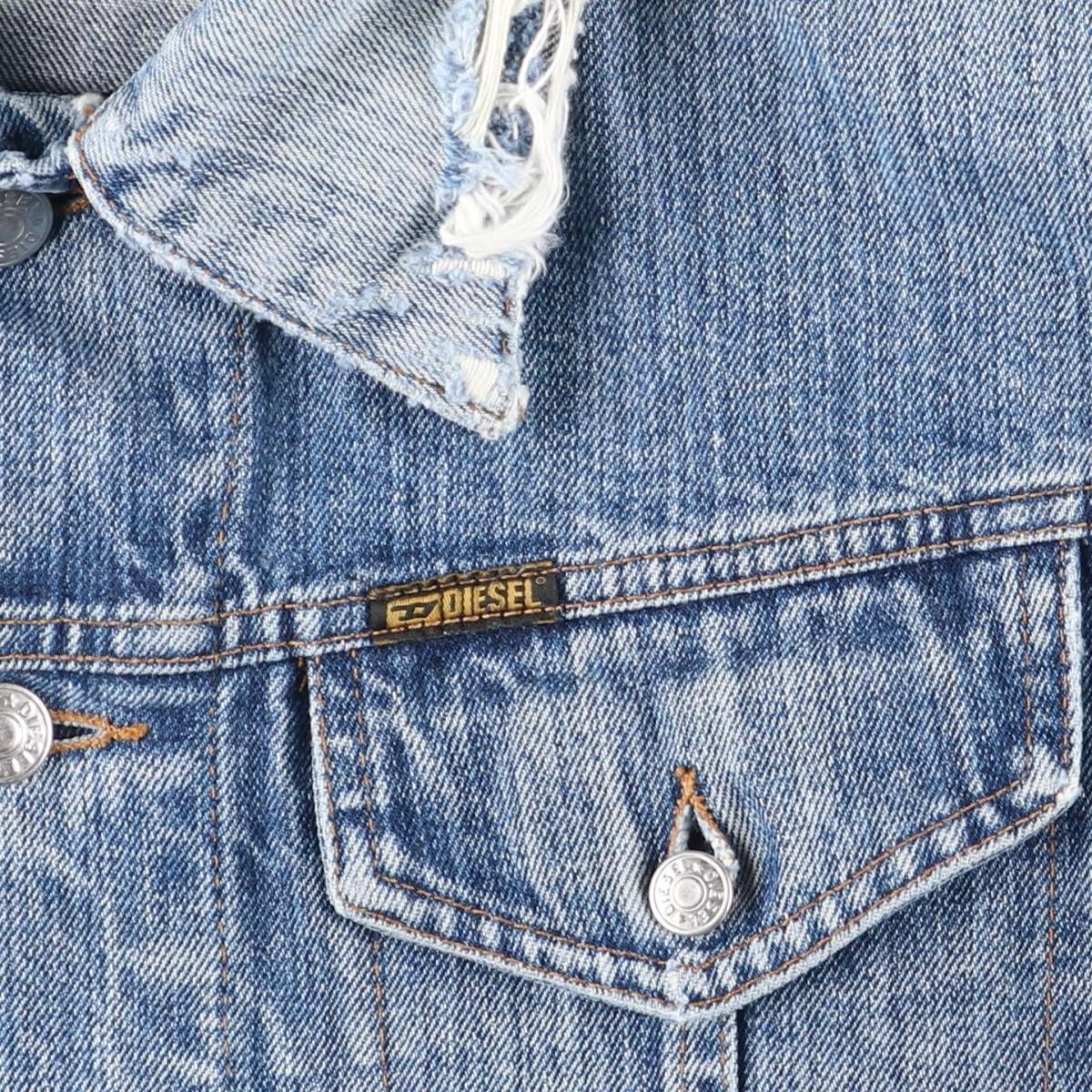 古着 ディーゼル DIESEL デニムジャケット Gジャン イタリア製 メンズM 