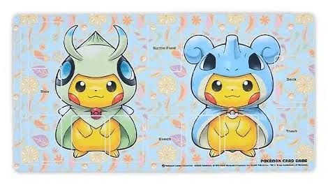 ポケモンカードゲーム シンガポール1周年限定プレイマット　ピカチュウ 新品未使用 シンガポール1周年限定 ピカチュウ ポケモンカード ラバー