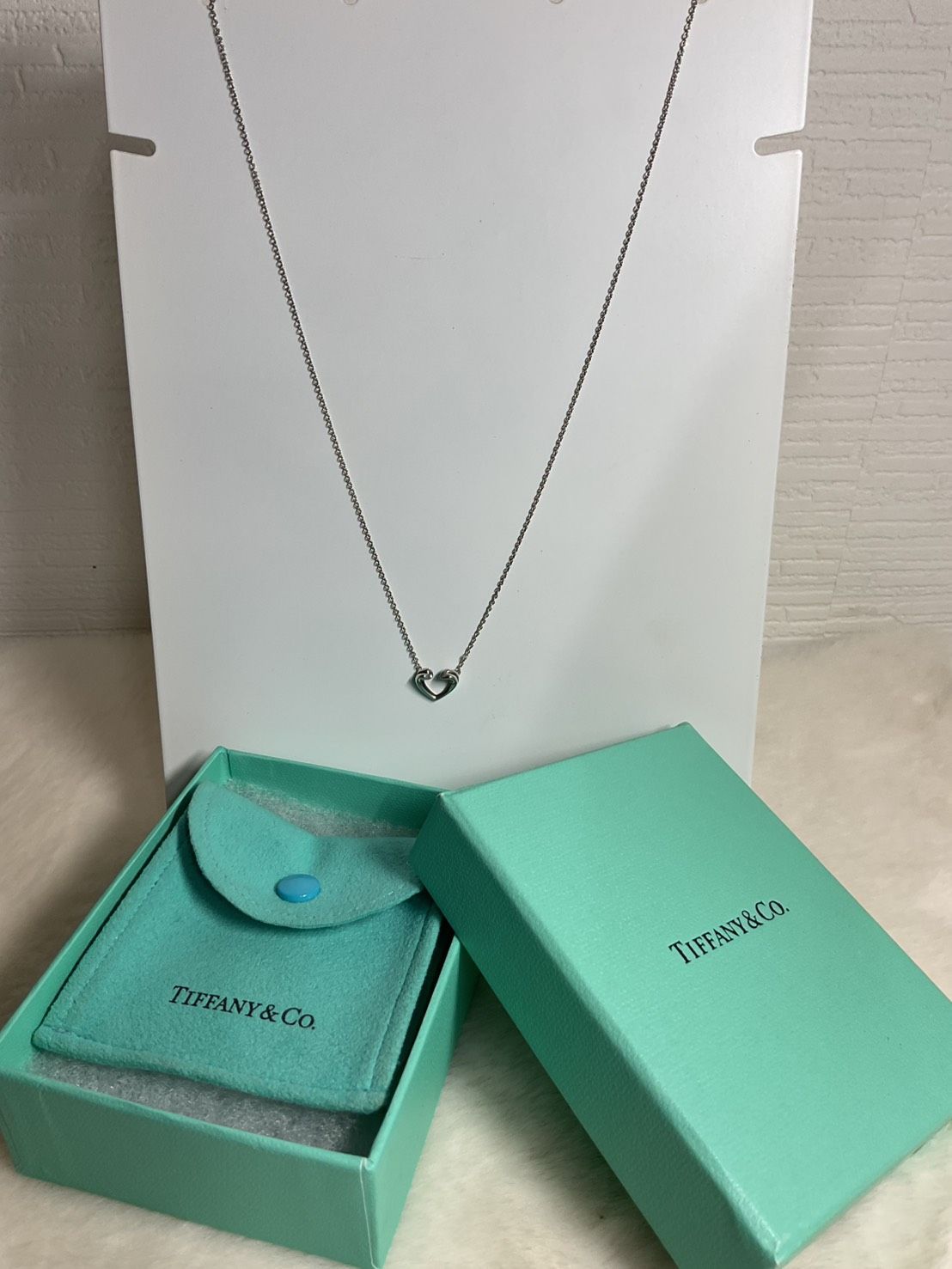 中古美品正規品 ティファニー TIFFANY&Co. ネックレス テンダネス