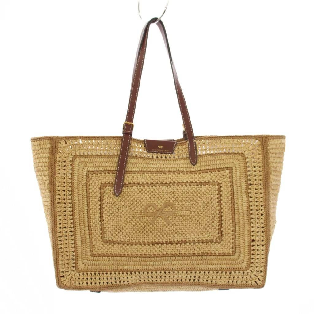 アニヤハインドマーチ ANYA HINDMARCH E/W BOW TOTE かごバッグ トート