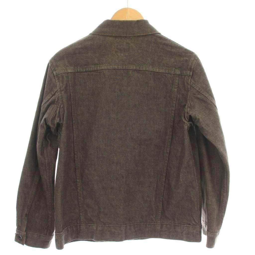 ブルーナボイン BRU NA BOINNE デニムジャケット 0 茶 ブラウン 5028