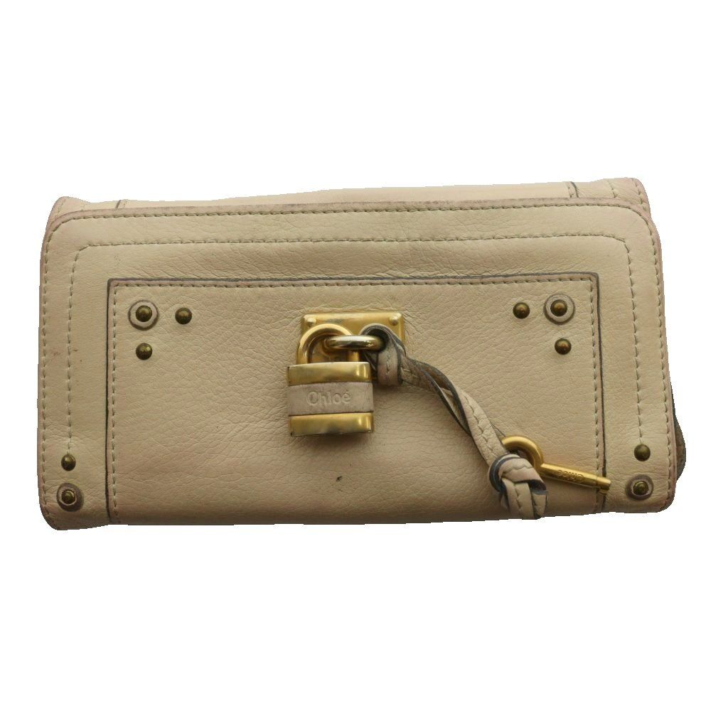 クロエ CHLOE パディントン 長財布 ベージュ /SS □OS □MA - メルカリ