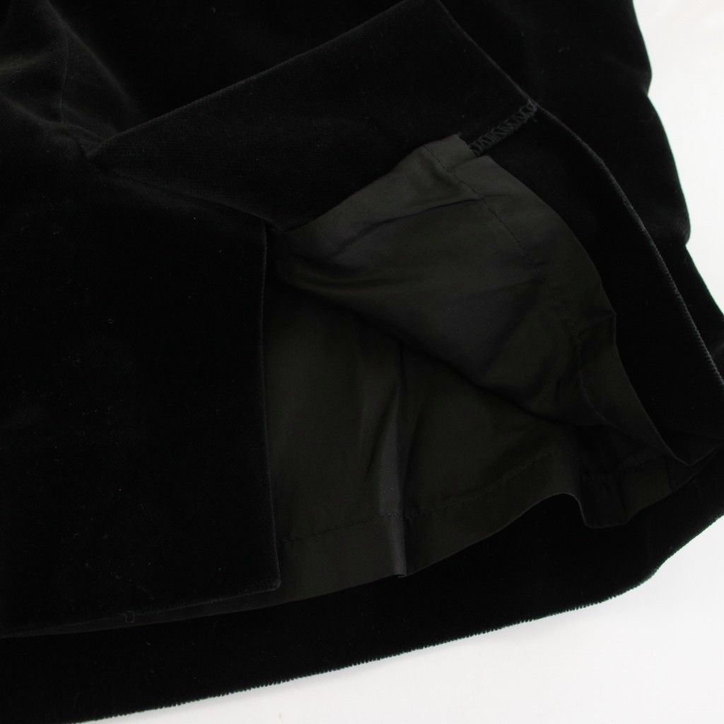 フェンディ FENDI タイトスカート ミニ ベロア 42 黒 /YM □MA - メルカリ