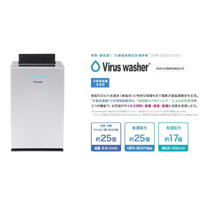 新品 未開封 】 シリウス 次亜塩素酸空気清浄機 生成型 Virus washer