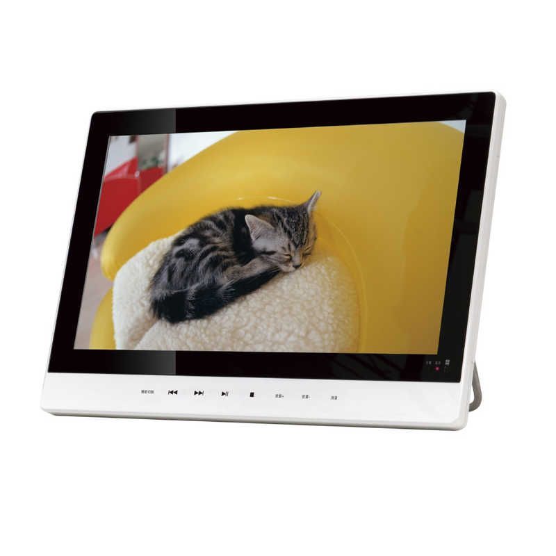 新品 未開封 】 TEES 防水11.1型ポータブルDVDプレーヤー ホワイト PD