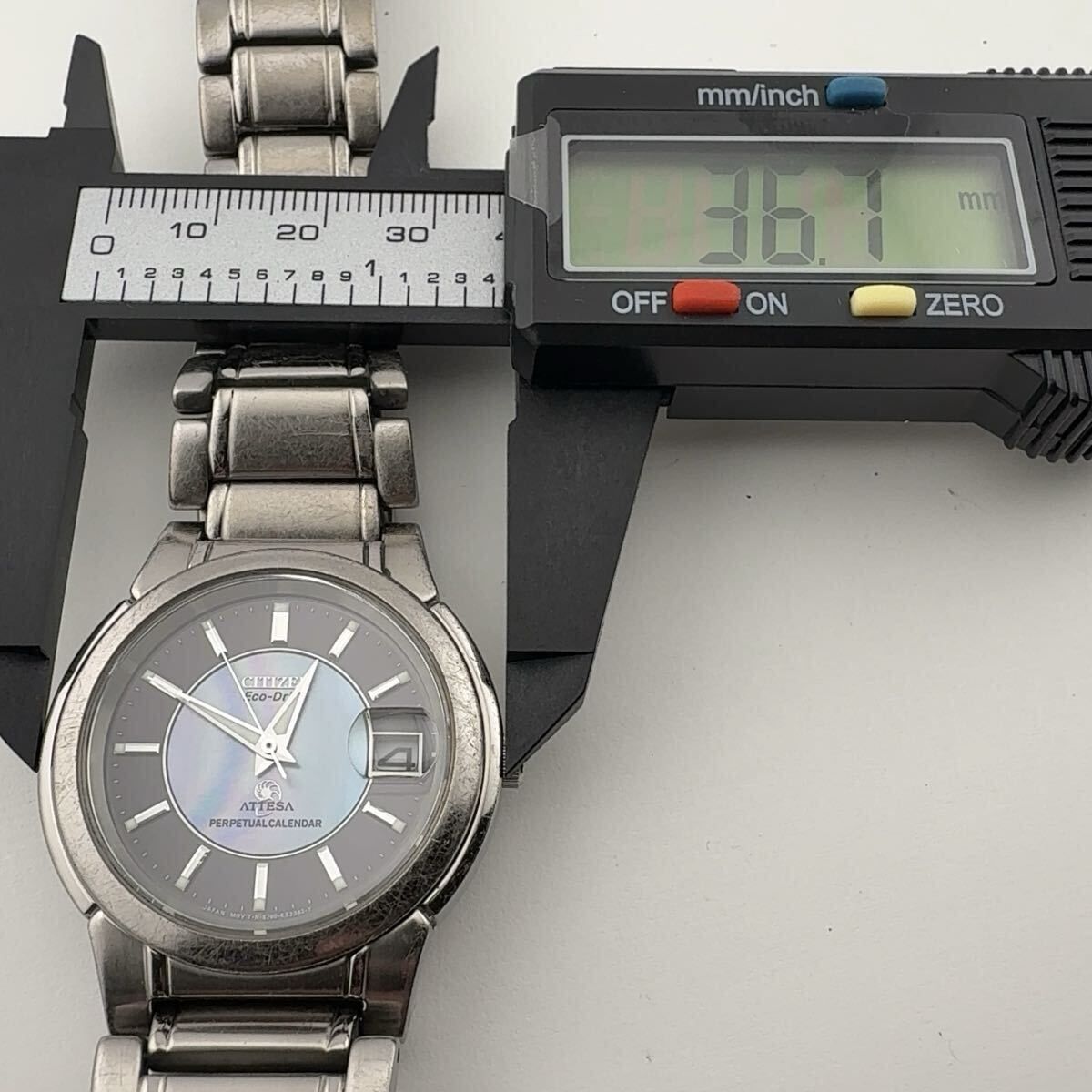 CITIZEN シチズン ATTESA アテッサ ソーラー E760-K17683 メンズ 