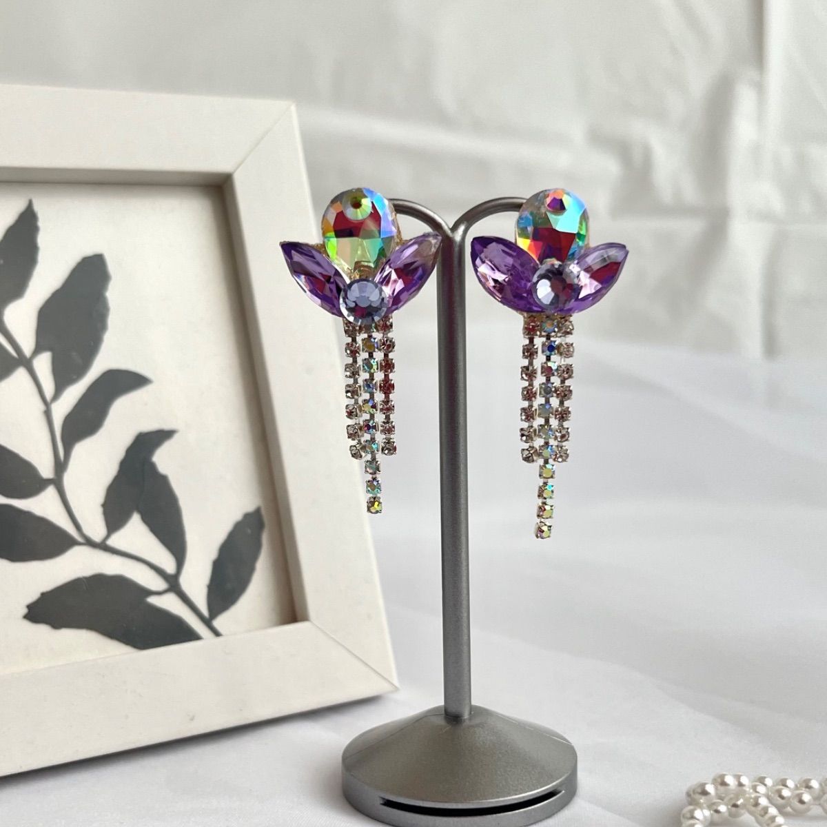 EA-33 ballroom ピアスorイヤリング 社交ダンス ベリーダンス