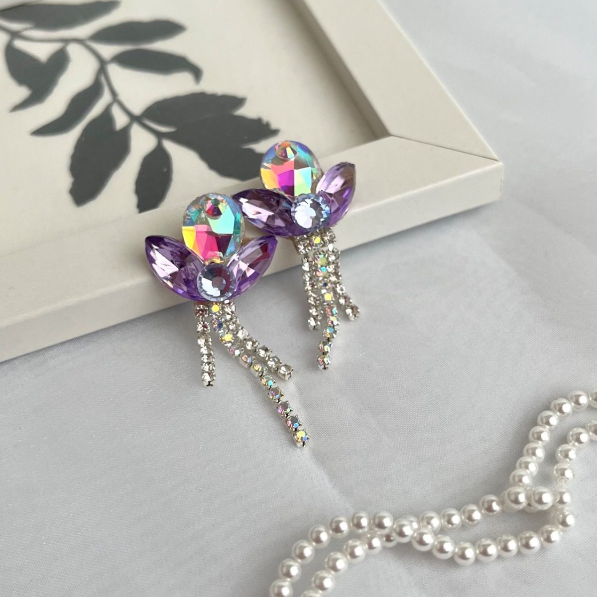 EA-33 ballroom ピアスorイヤリング 社交ダンス ベリーダンス