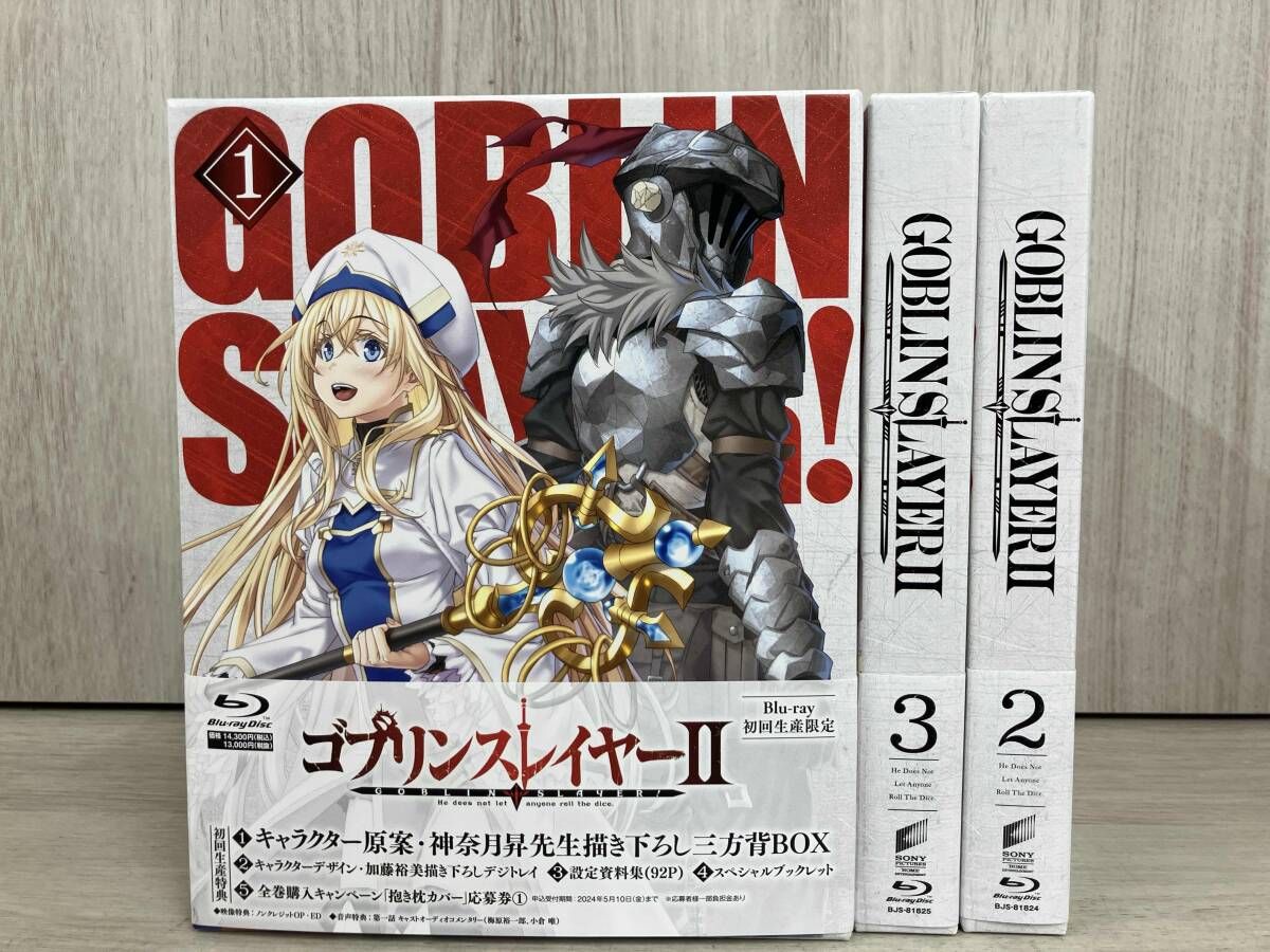全3巻セット]ゴブリンスレイヤーⅡ 1~3(初回生産限定版)(Blu-ray Disc