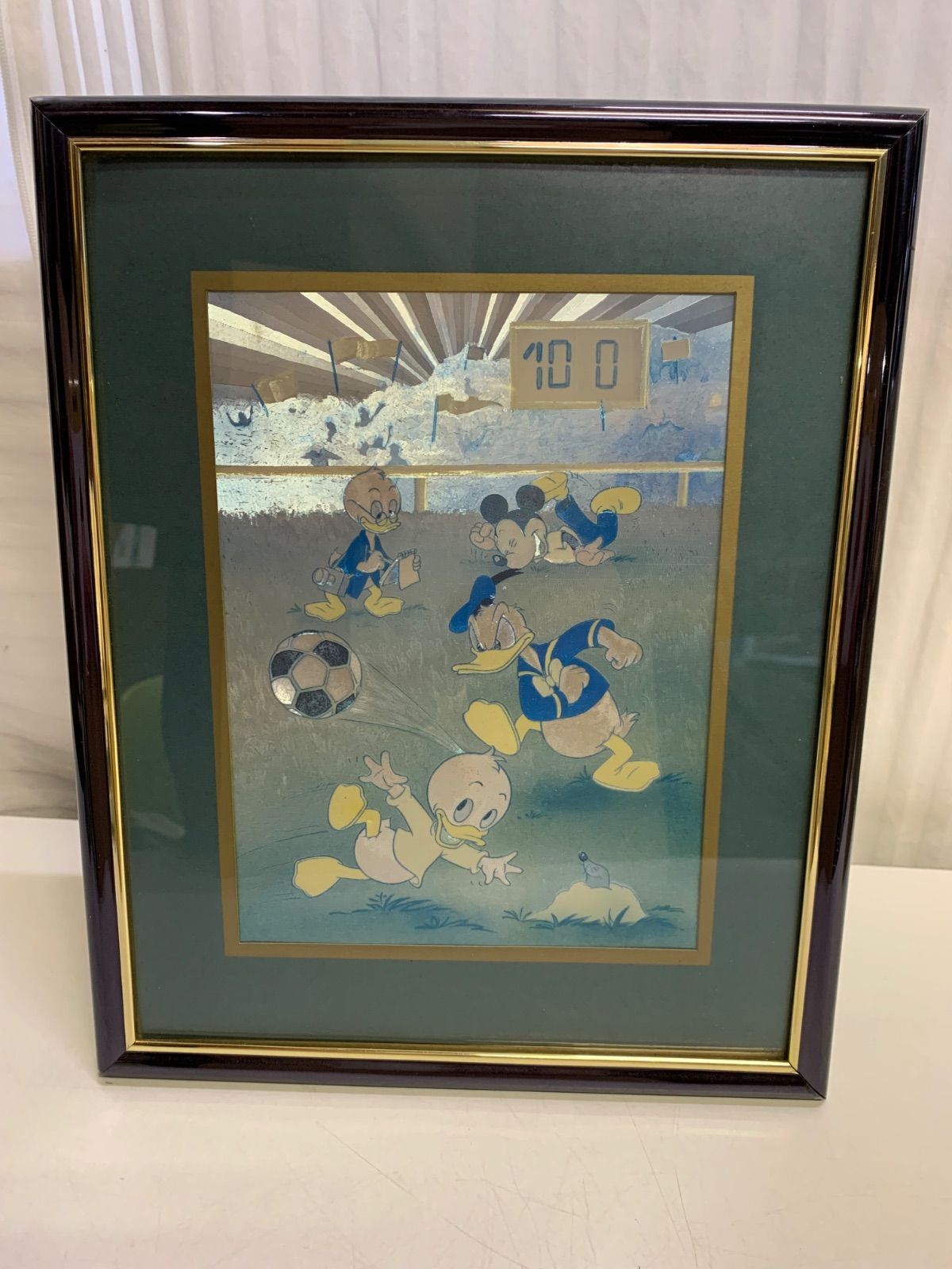 ディズニー ドナルド ベビードナルド ミッキー エッチングアート