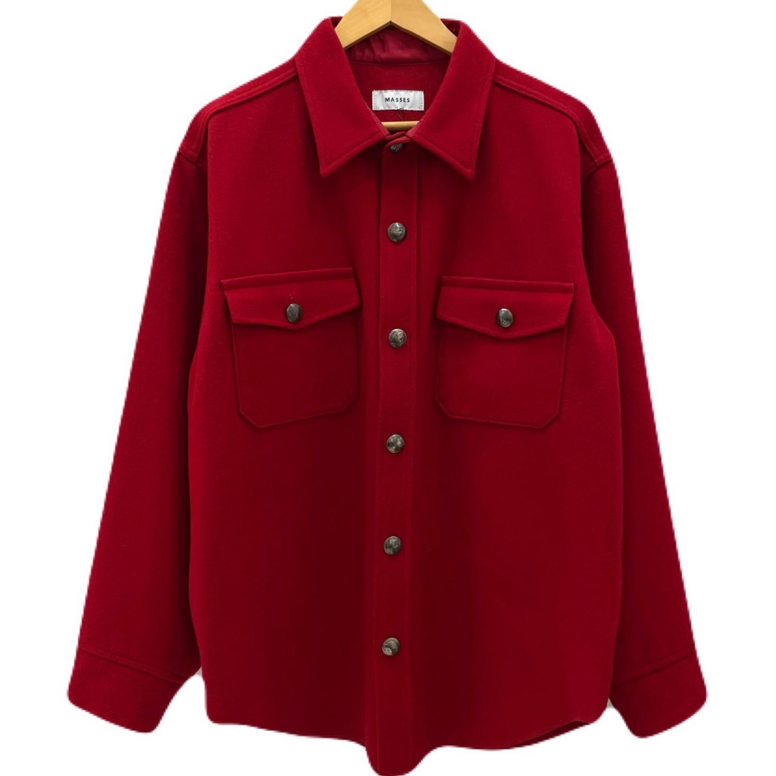 中古】MASSES | マシス 25AW MELTON CPO JKT ウールメルトン CPOシャツ