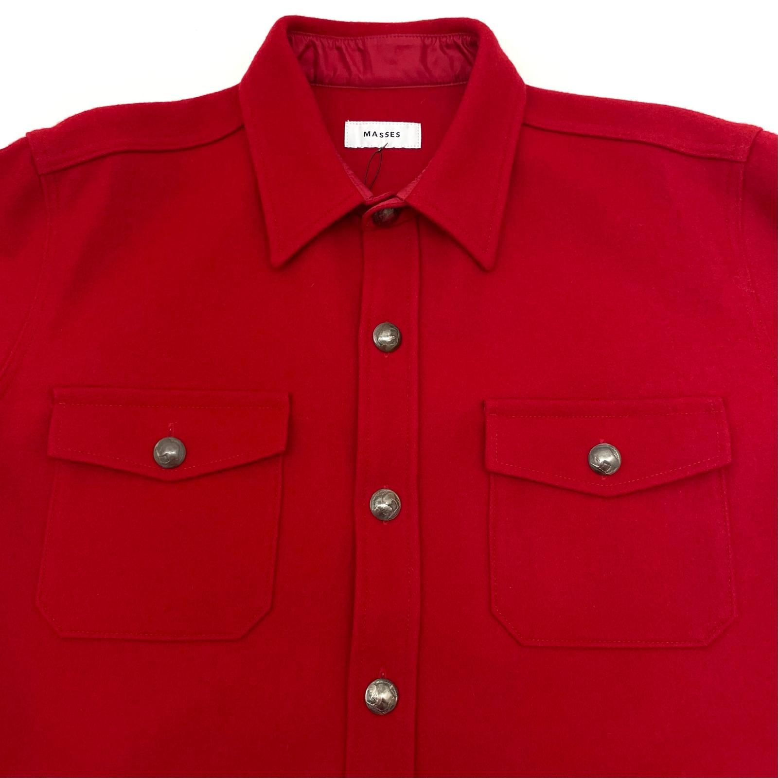 中古】MASSES | マシス 25AW MELTON CPO JKT ウールメルトン CPOシャツ