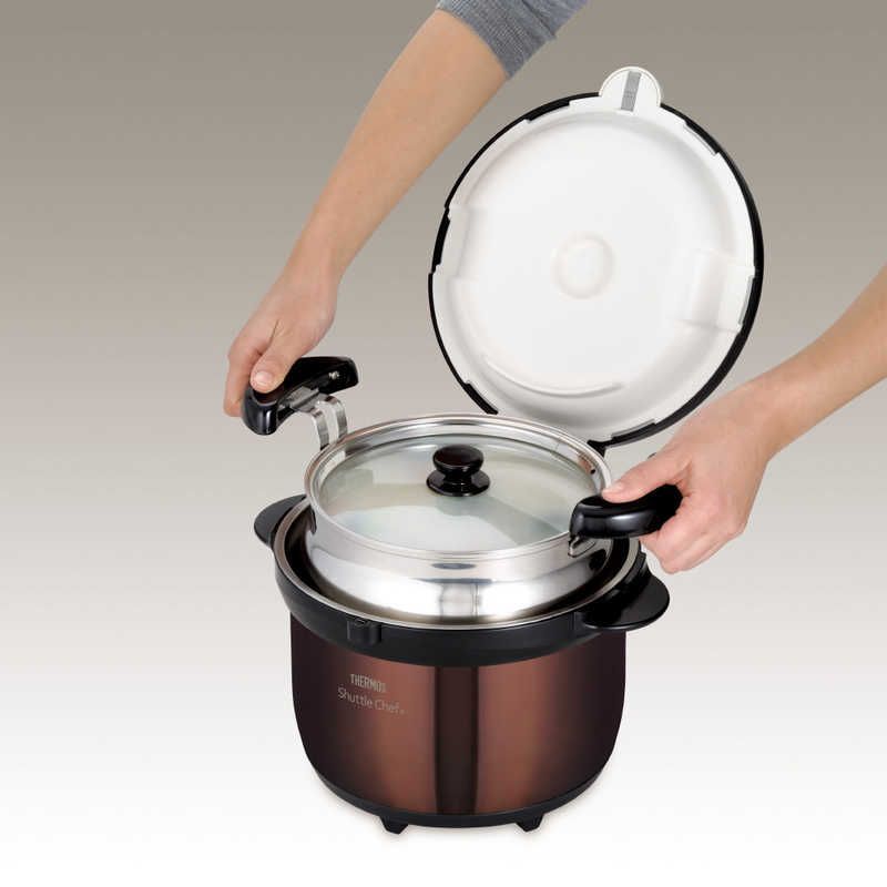 新品 未開封 】 サーモス 真空保温調理器 シャトルシェフ クリア