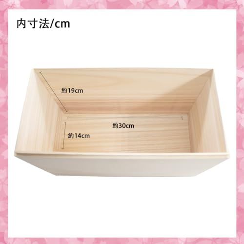 桐箱 雛人形 ひな人形 木製 収納 お雛様 33長さ x 25幅 x 15高さ cme
