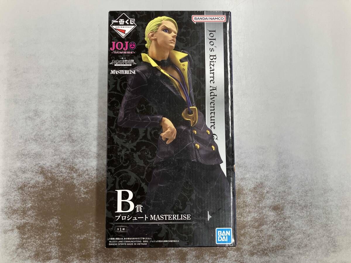 B賞 プロシュｰト MASTERLISE 一番くじ ジョジョの奇妙な冒険 GOLDEN