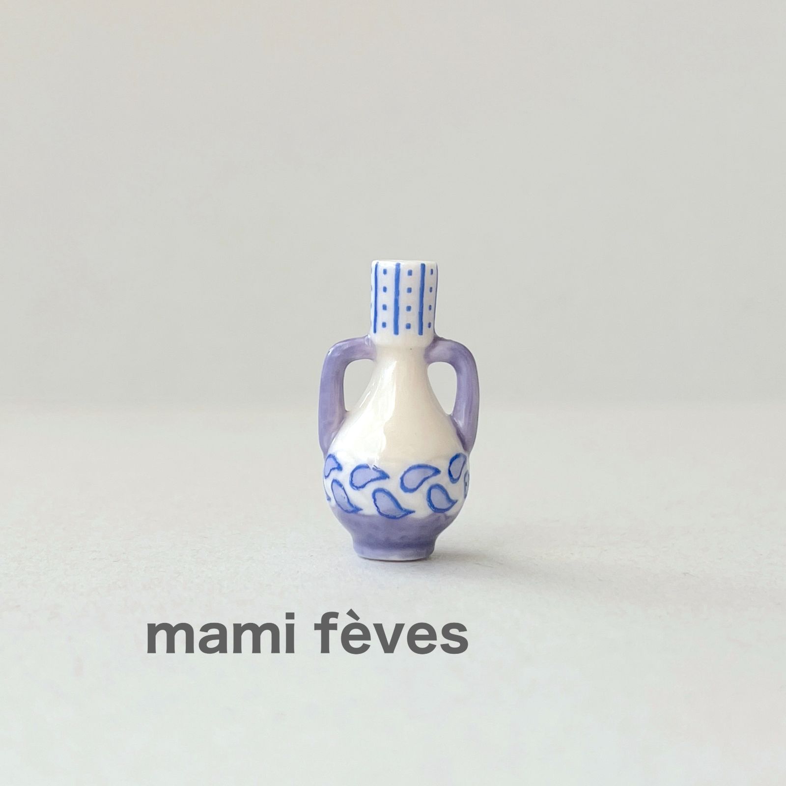 フェーヴ 花瓶 オリエンタル食器 三賢王の食卓 フランス フェーブ