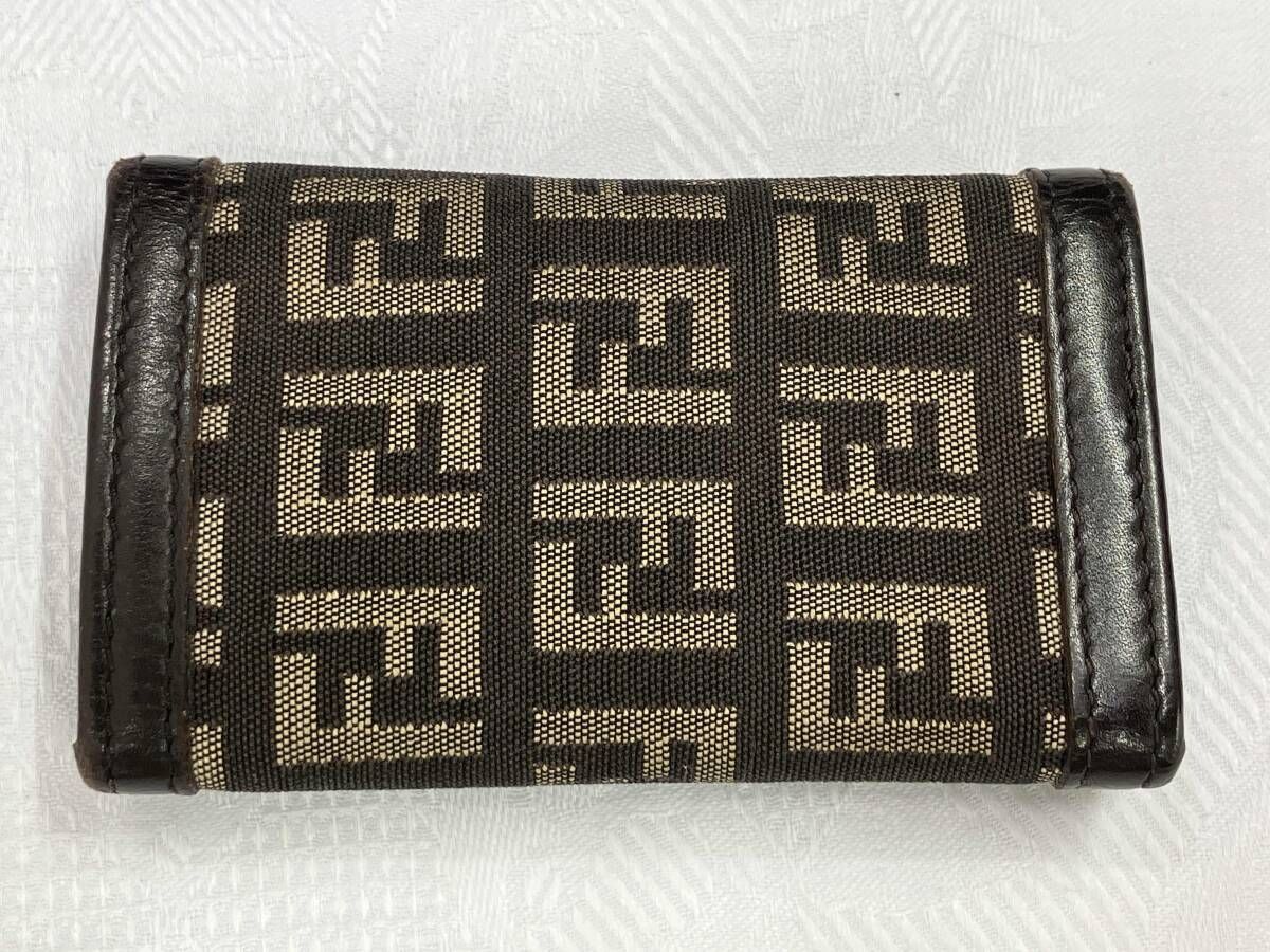 FENDI フェンディ キーケース 6連 ズッキーノ 8AP002 - メルカリ
