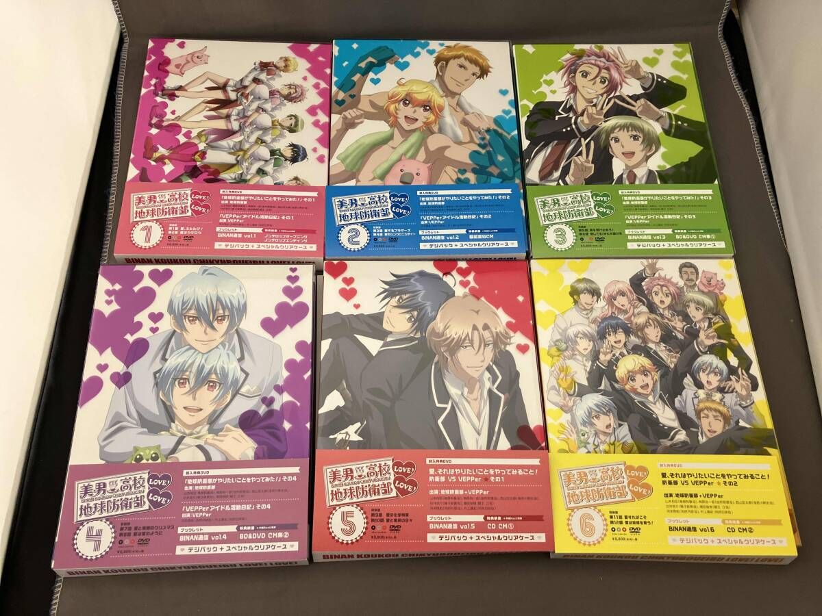 DVD 【※※※】[全6巻セット]美男高校地球防衛部LOVE!LOVE! 1~6 - メルカリ