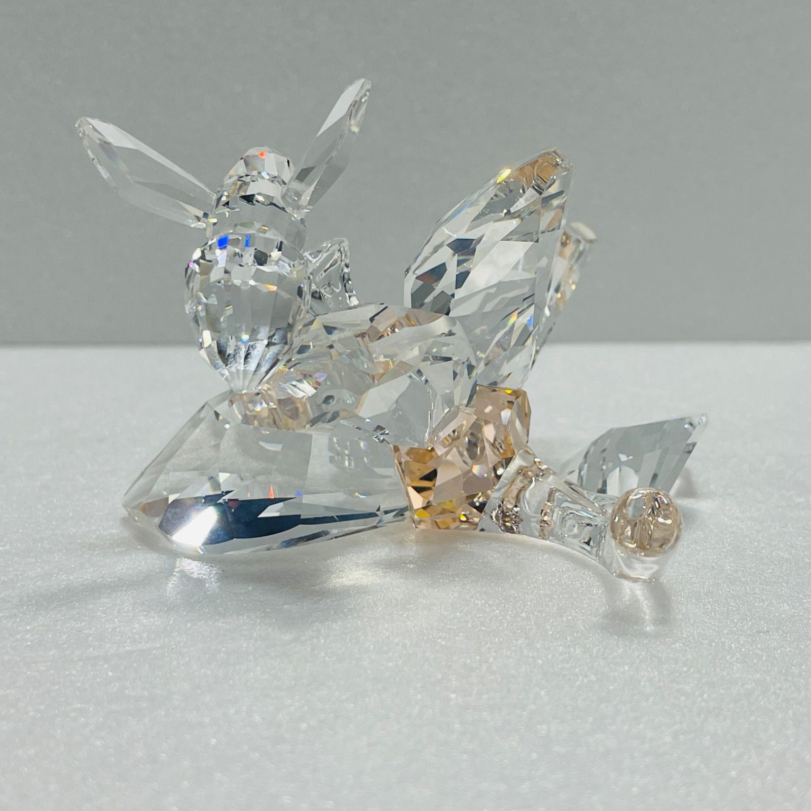 Swarovski スワロフスキー 花の上のみつばち / ジュビリービー・オン