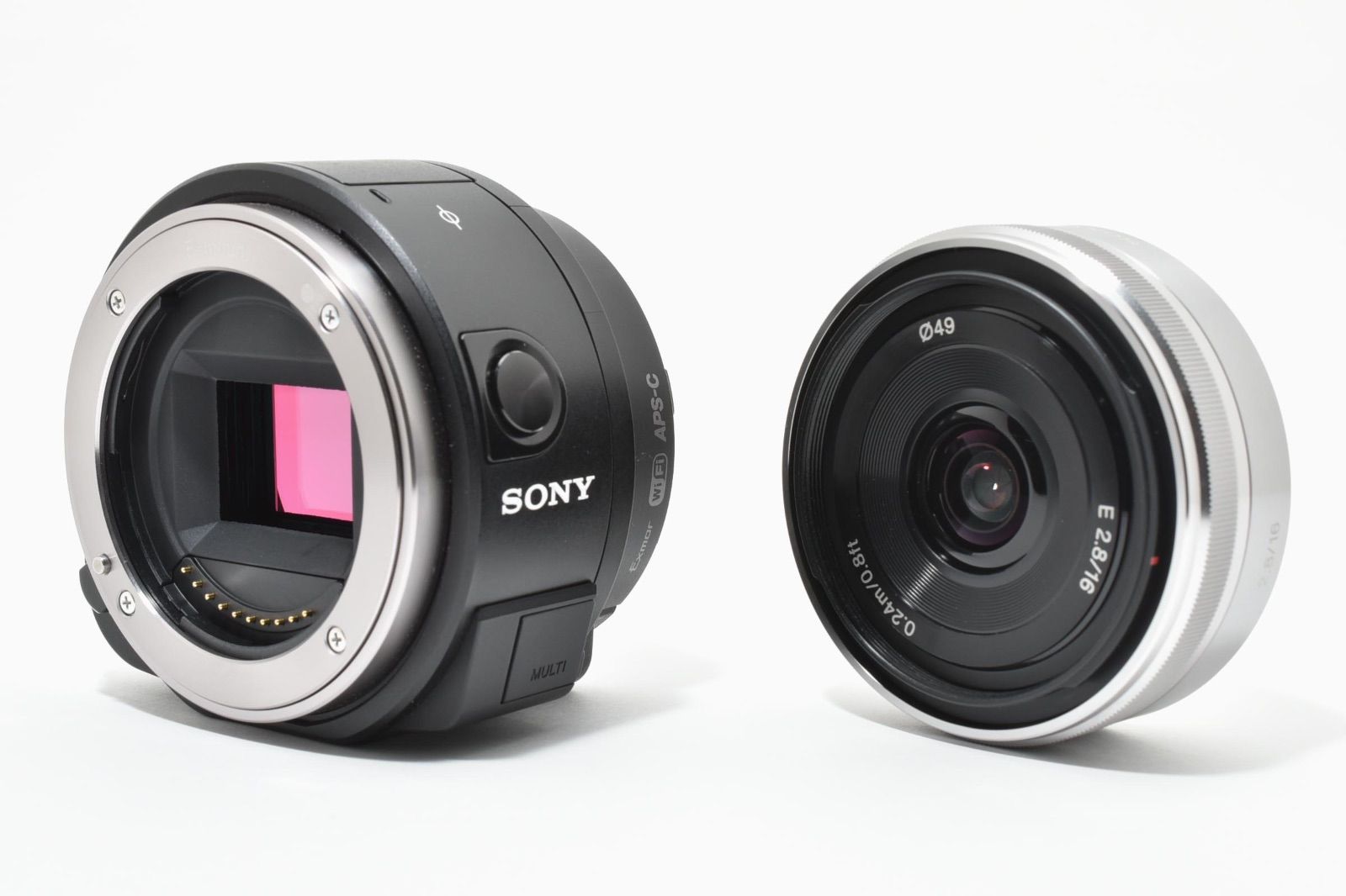 ☆極上美品☆ SONY ソニー ILCE-QX1 ＆ SONY E 16mm F2.8 SEL16F28