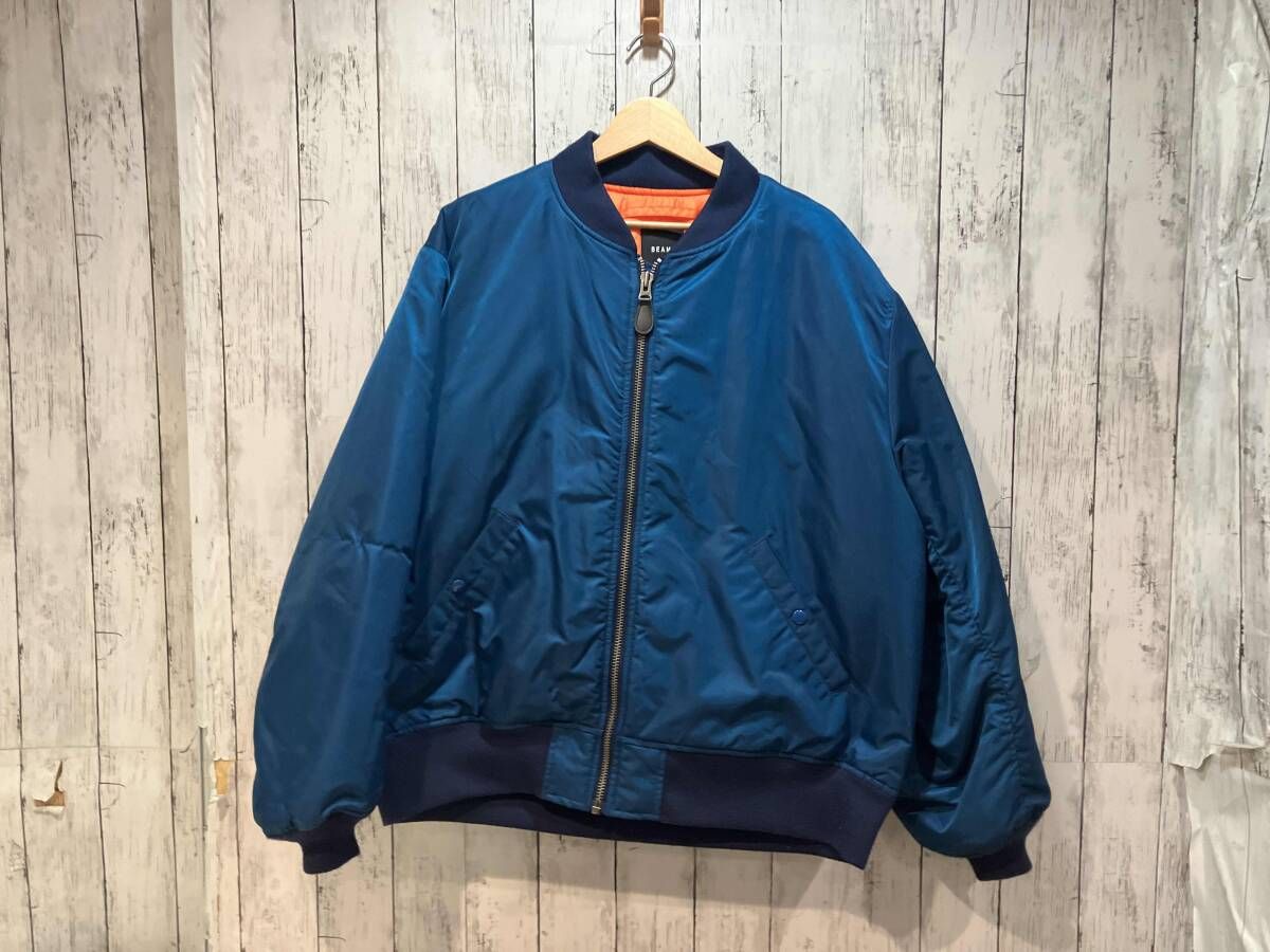 BEAMS リラックスフィット THERMOLITE(R) MA-1 （撥水） リラックス 
