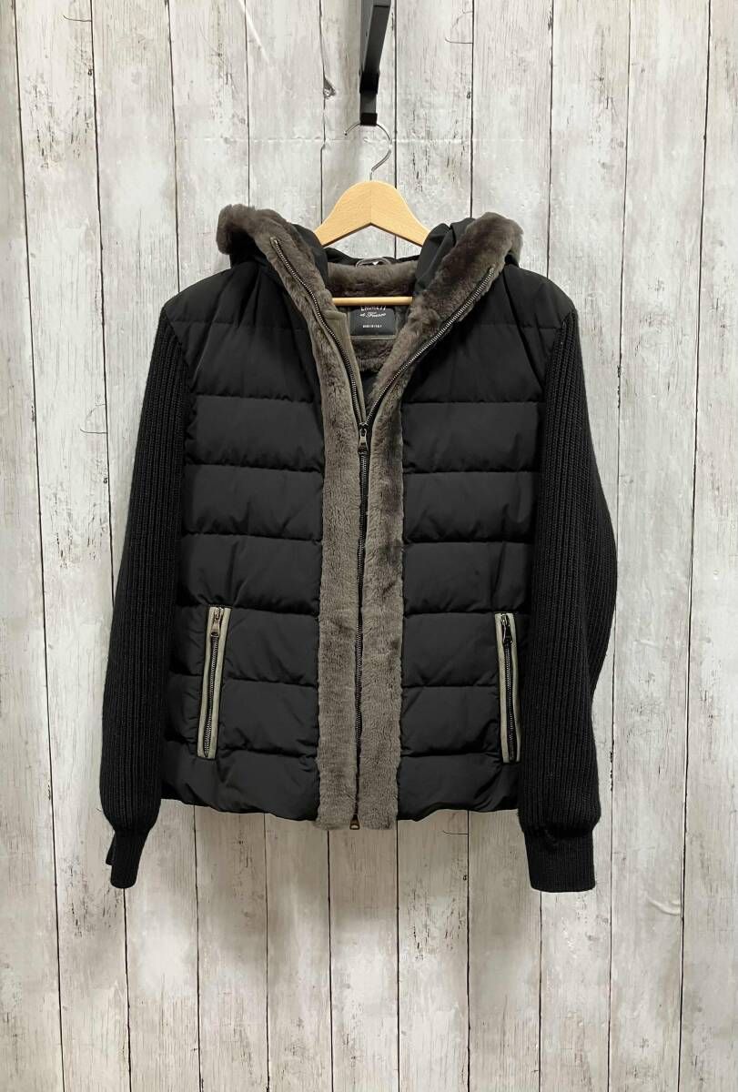 Emmet i/ダウンジャケット／GART／ニットスリーブムートン ダウン