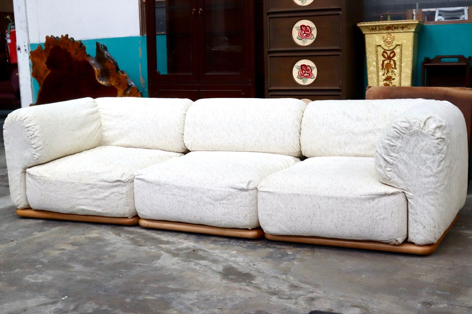 GMIS522○HUKLA / フクラ 3人掛けソファ トリプルソファ ソファベッド