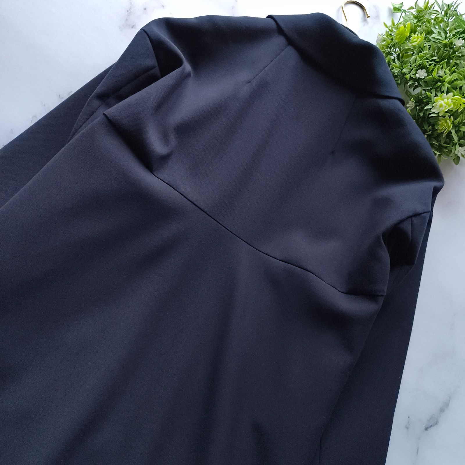 近年 エンフォルド ダブルクロススリットオーバーコート チェスター