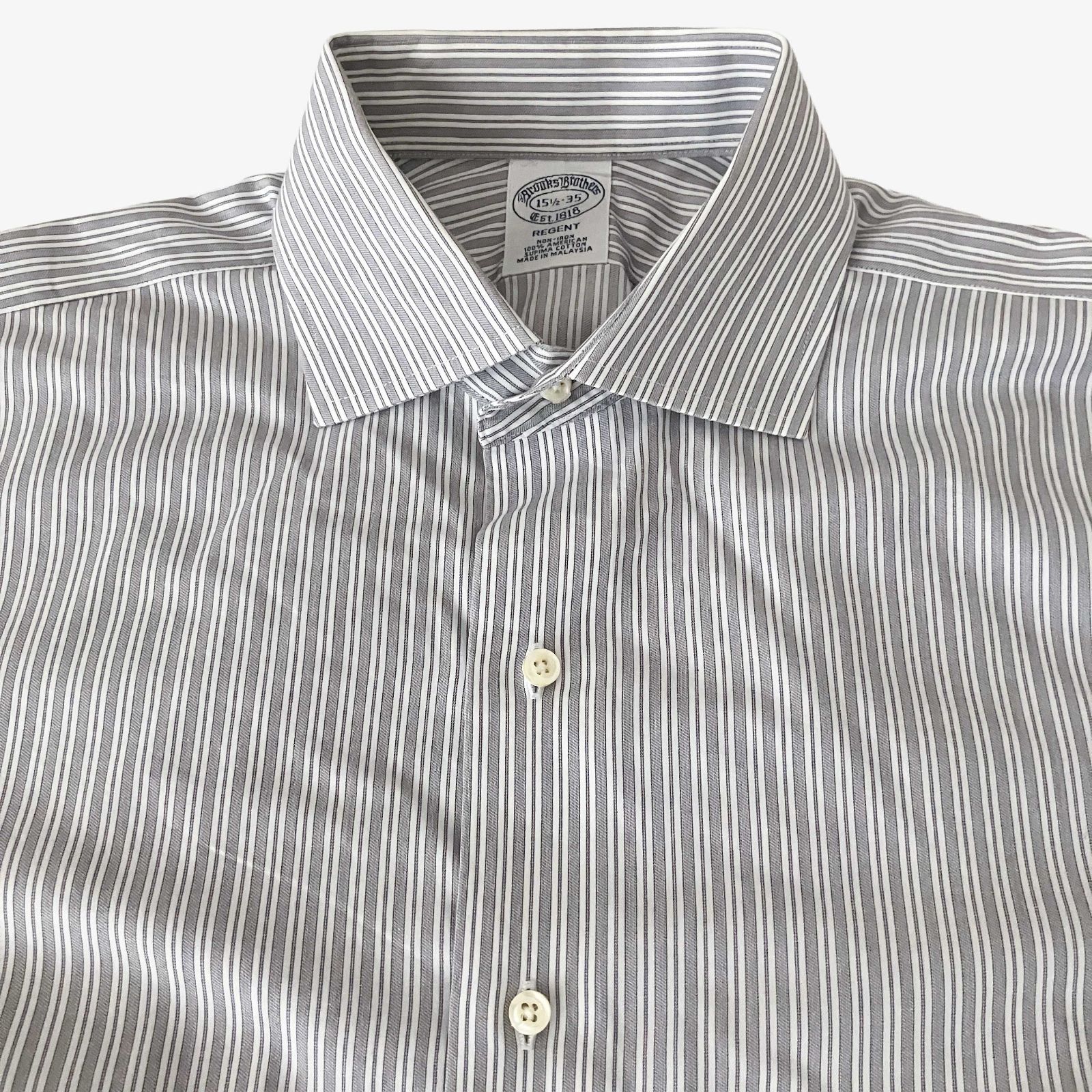 15 1/2-35】Brooks Brothers（ブルックスブラザーズ）ワイドカラー 