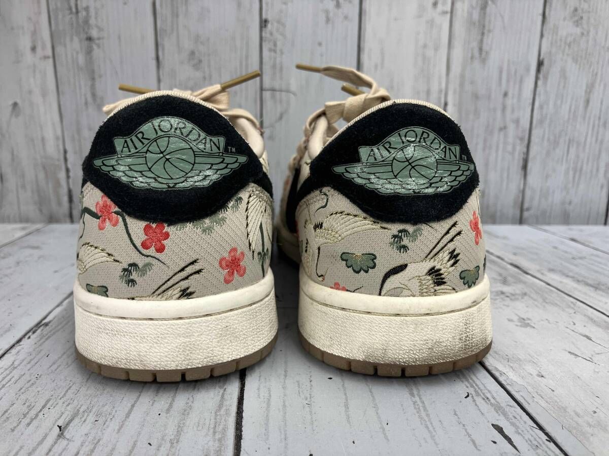 NIKE ナイキ/AIRJORDAN 1 RETRO LOW OG/26cm/八村塁コラボ/桜、鶴 送料無料NIKE AIR JORDAN 1 RETRO HIGH OG ROYAL