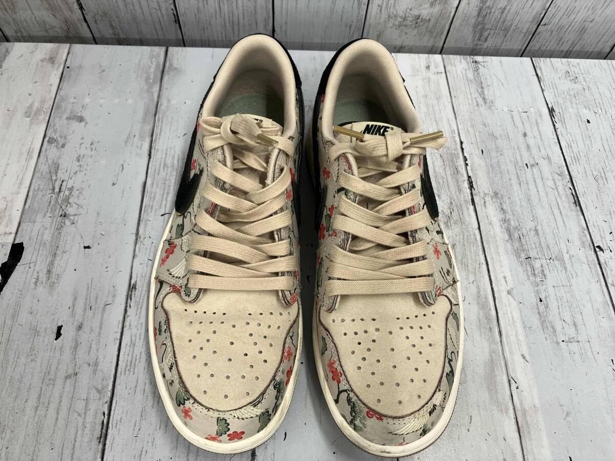 NIKE ナイキ/AIRJORDAN 1 RETRO LOW OG/26cm/八村塁コラボ/桜、鶴 送料無料NIKE AIR JORDAN 1 RETRO HIGH OG ROYAL