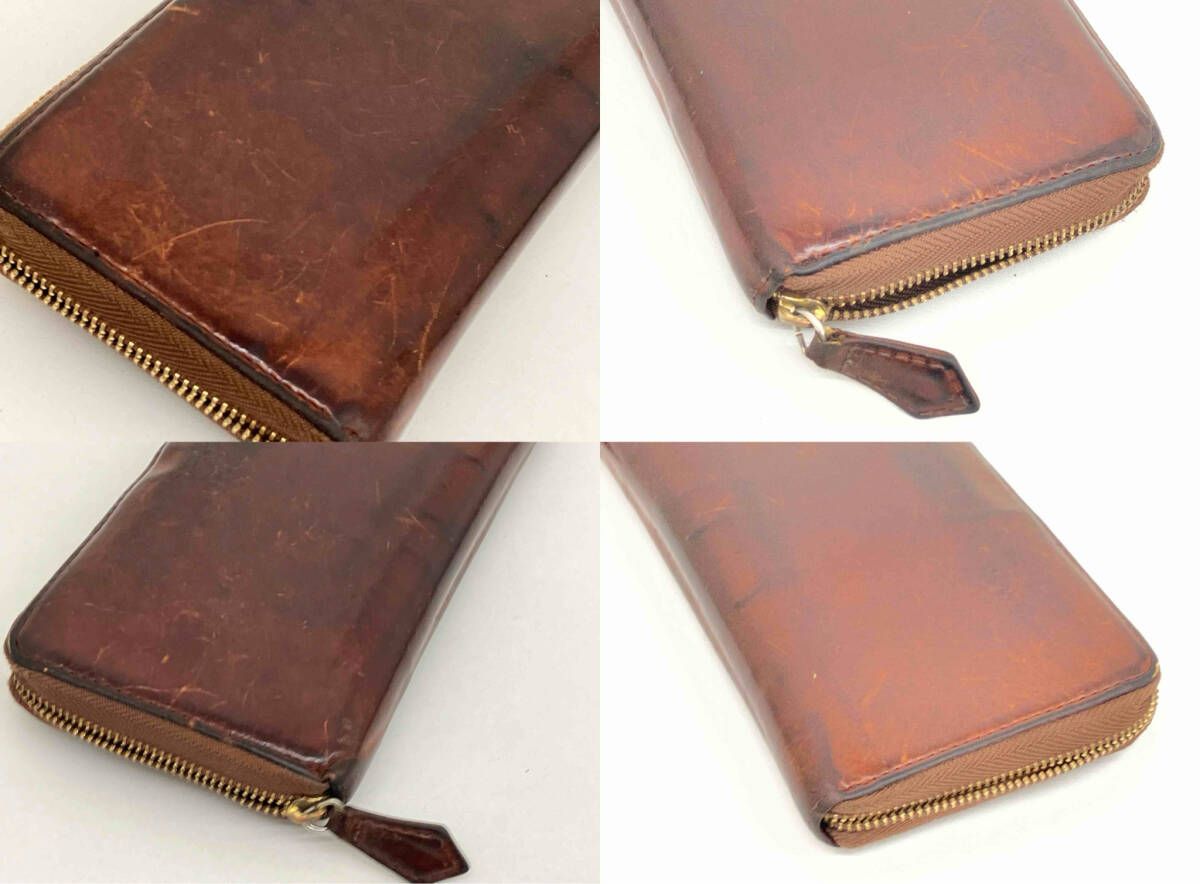 COCOMEISTER ココマイスター 長財布 ラウンドファスナー ブラウン