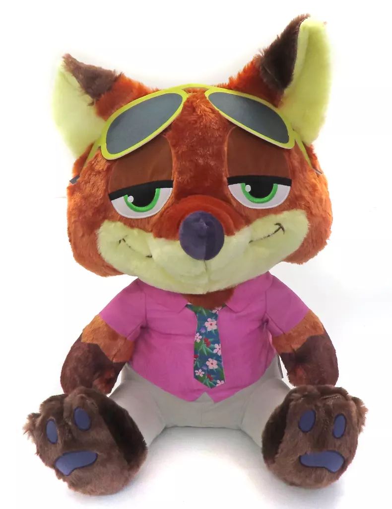 中古】ぬいぐるみ ニック・ワイルド スーパーラージぬいぐるみ“ニック