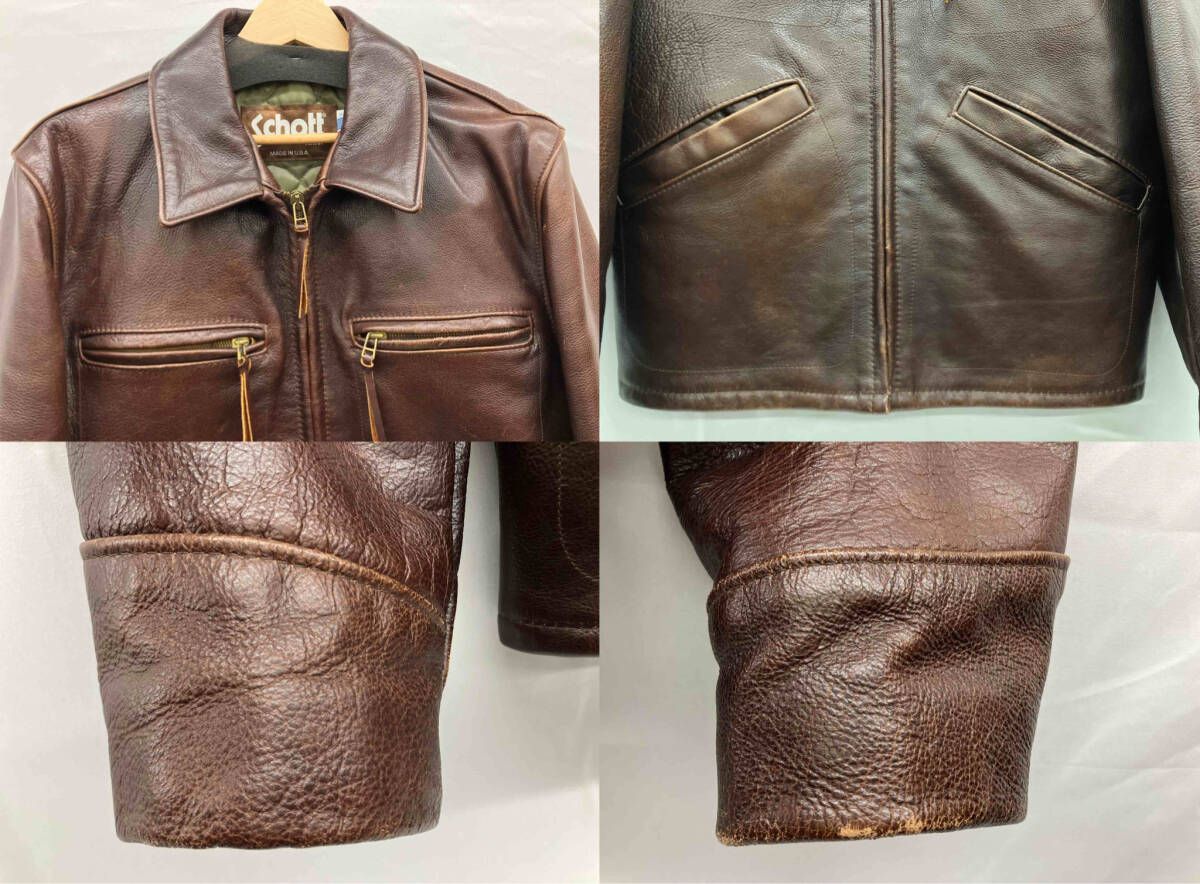Schott ショット シングルライダース レザージャケット 革ジャン