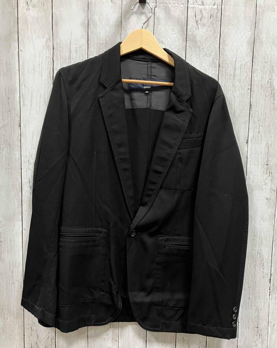 COMME des GARCONS HOMME/テーラードジャケット/ウールギャバ/AD2006