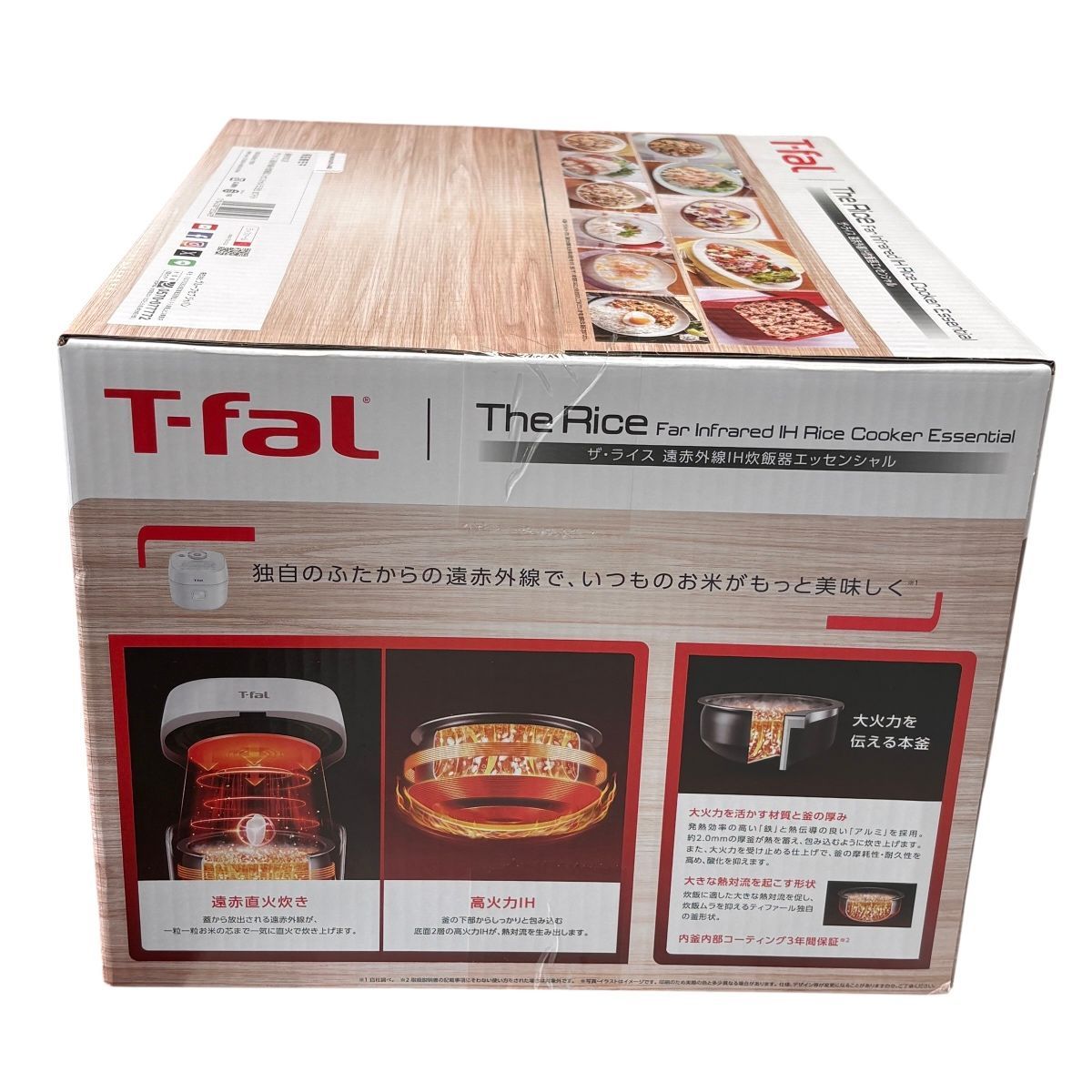 ♪4001 ティファール ザ・ライス 炊飯器 RK9101J0 遠赤外線IH炊飯器 