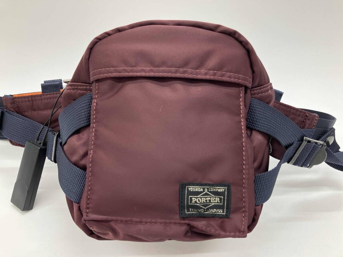 PORTER / PX TANKER FANNY PACK マルーン ポーター PORTER PX TANKER FANNY PACK MAROON ポーター PXタンカー ファニー