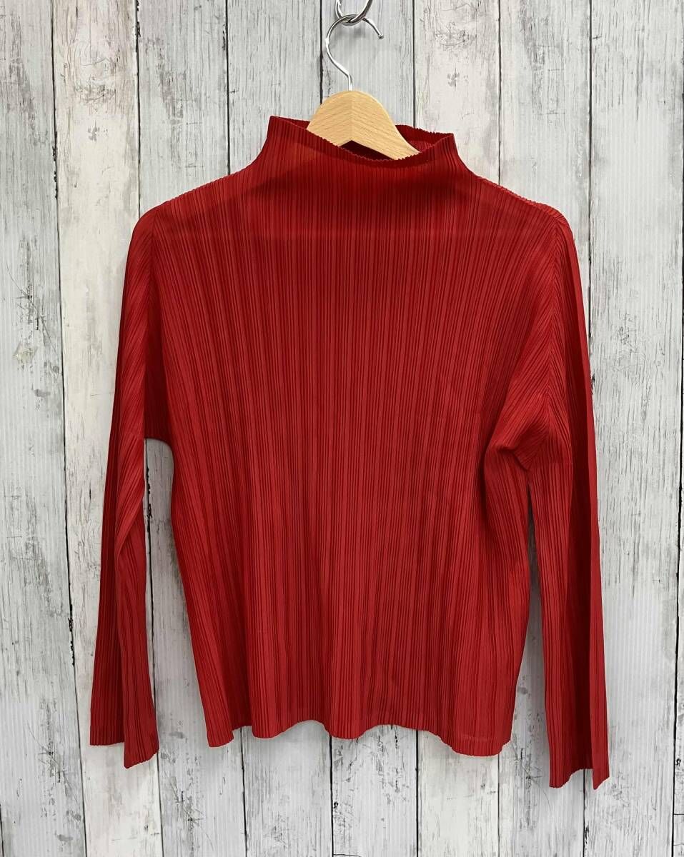 PLEATS PLEASE ISSEY MIYAKEプリーツプリーズ/長袖カットソー/サイズ3