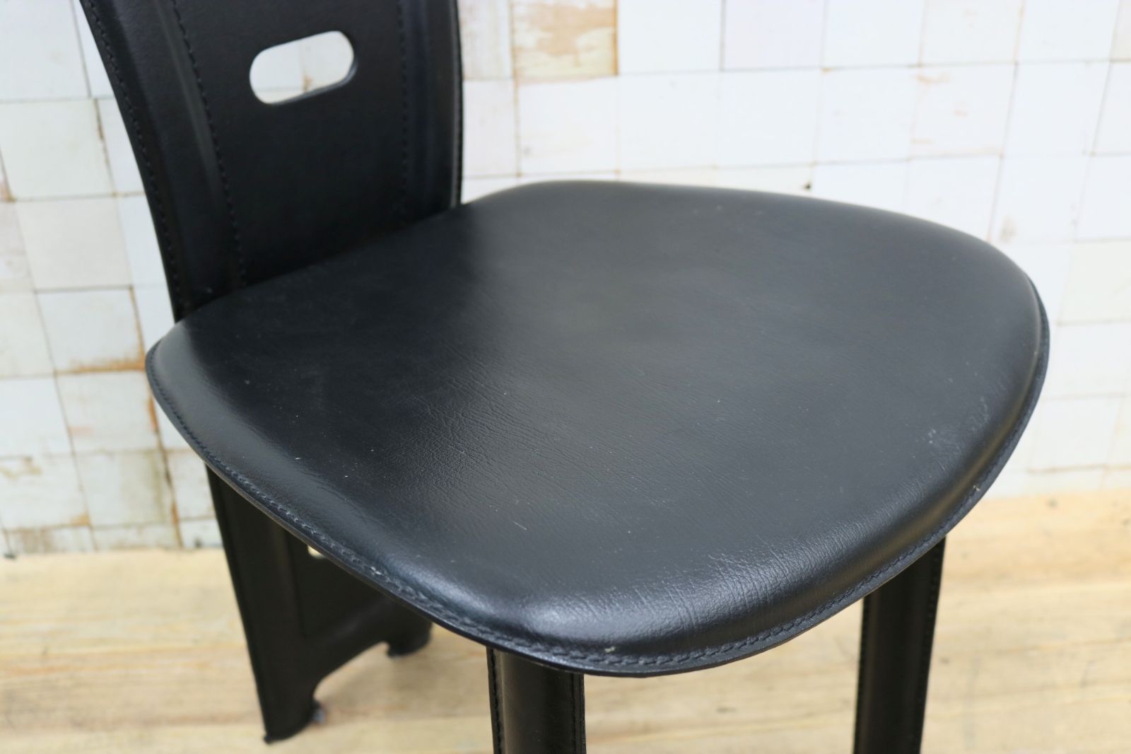 GMHS435D◯IDC大塚家具 ダイニングチェア ハイバックチェア アームレス