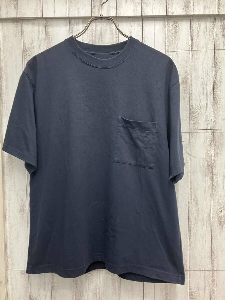 ENNOY 半袖 T シャツ ネイビー M ennoy /半袖tシャツ/コットン ネイビー エンノイ ENNOY Ennoy L 23SS